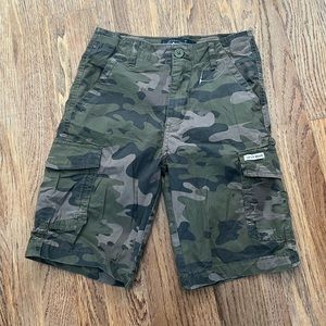 Lucky Brand Camo Cargo Shorts, Small